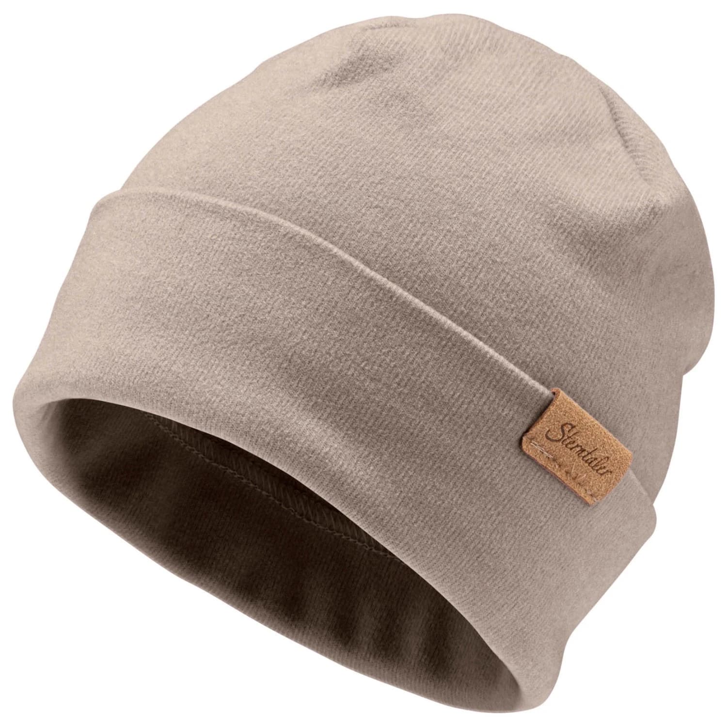 Детска зимна шапка (beanie) Sterntaler Kids' Beanie Turn-up Beanie - Sand