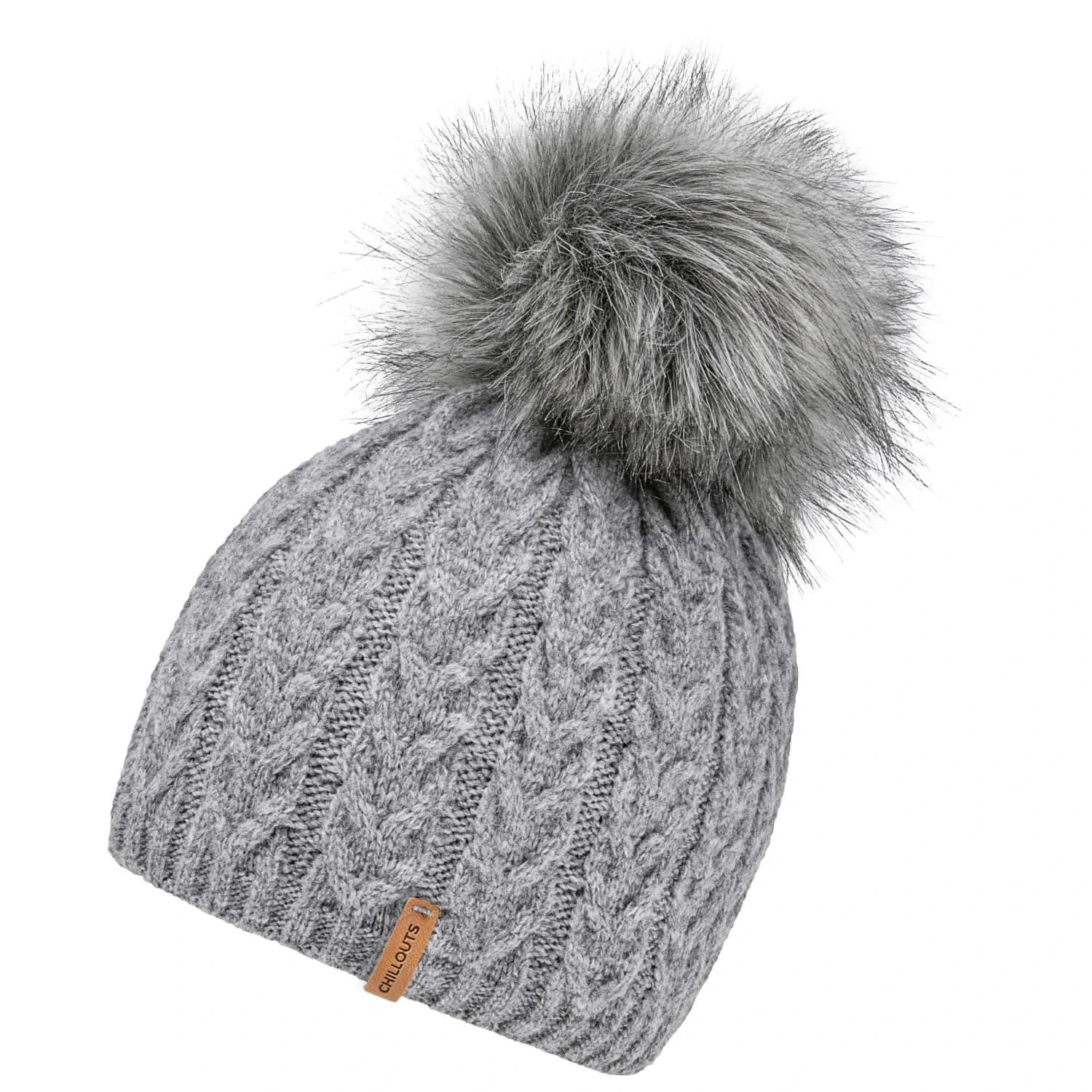 Дамска зимна шапка (beanie) Chillouts Women's Tabea Hat Beanie - Grey