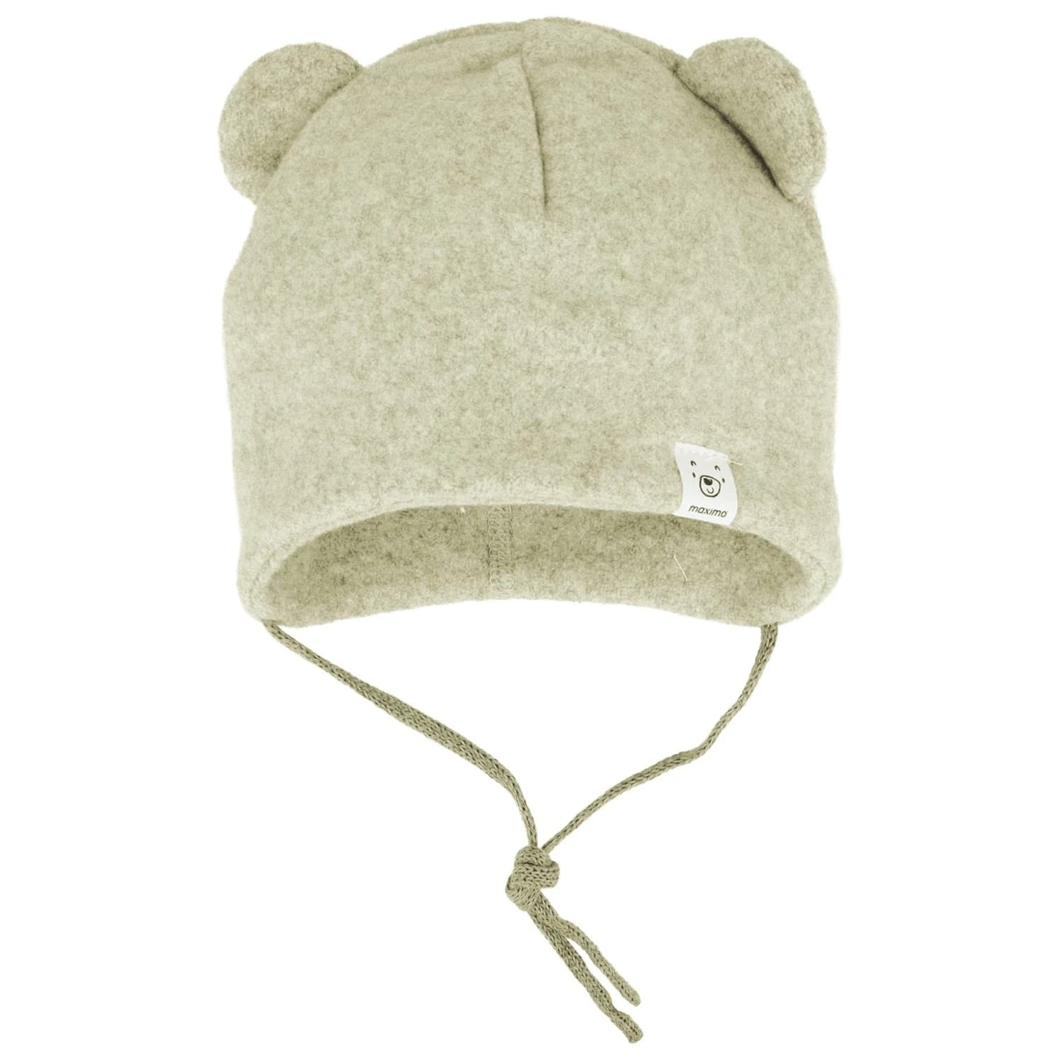 Зимна шапка (beanie) Maximo Baby Beanie with Ears Beanie - Mineral / Light Brown Melange
