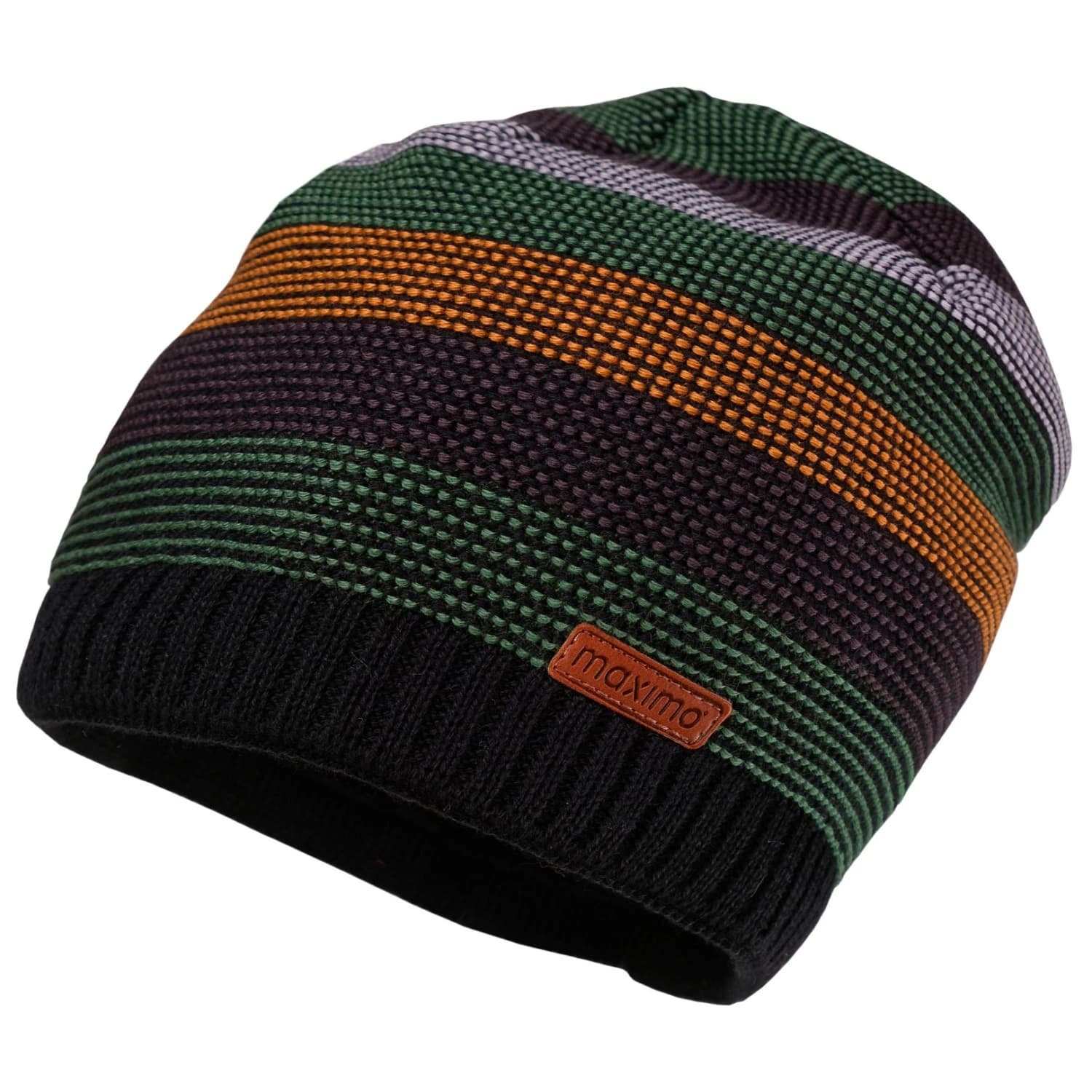Детска зимна шапка (beanie) maximo Kids' Beanie No Brim Beanie - Black