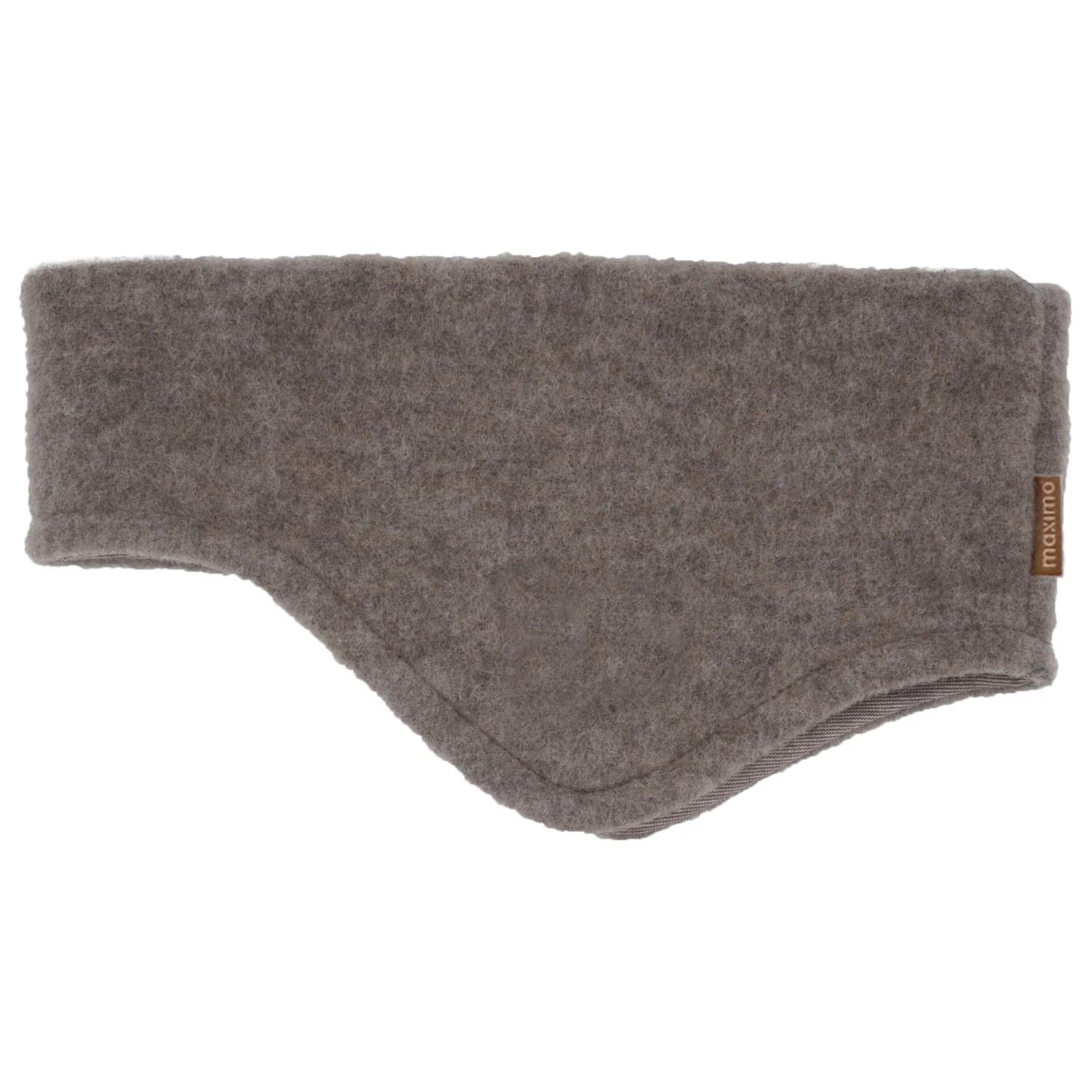 Детска лента за глава Maximo Kid's Mini-Stirnband mit Wollfleece Headband - Brown Melange