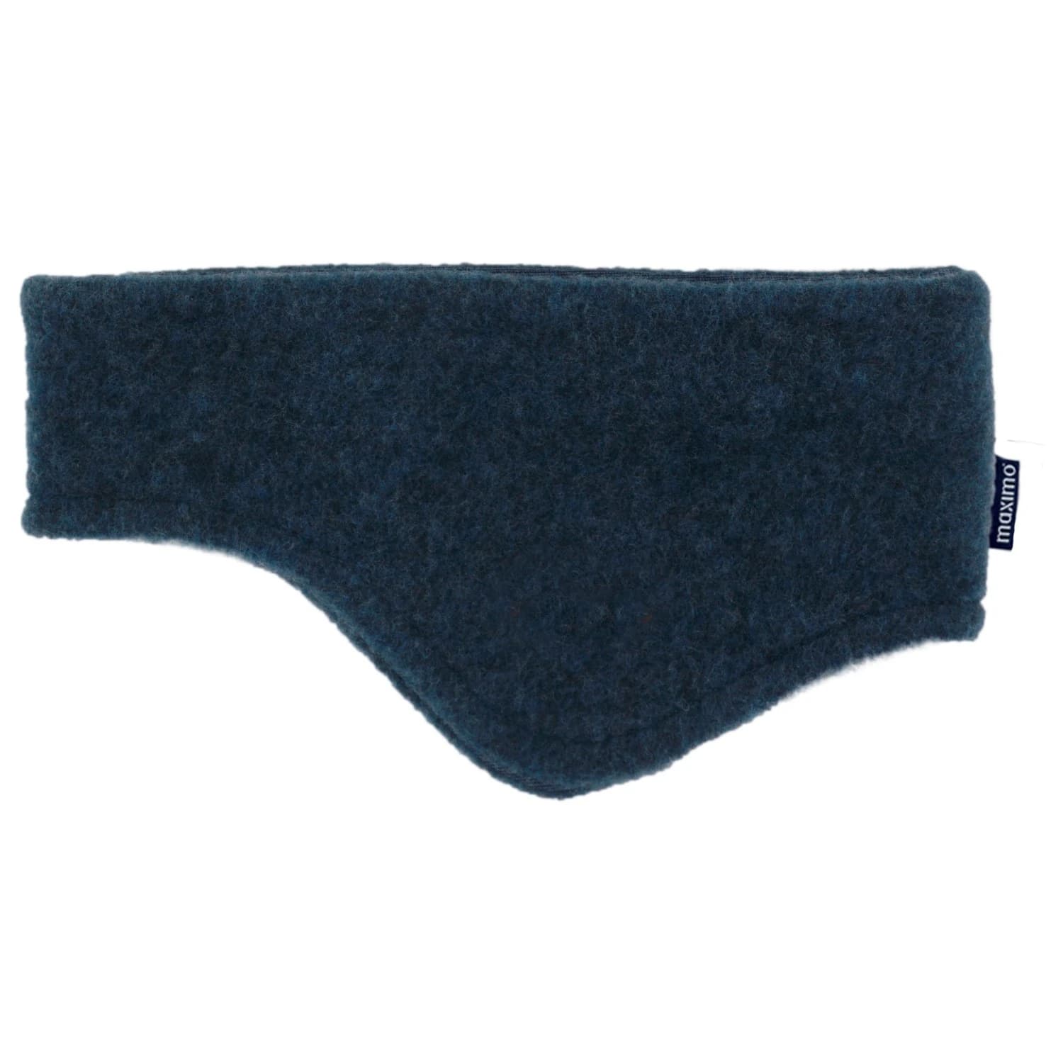 Детска лента за глава maximo Kid's Mini-Stirnband mit Wollfleece Headband - Navy Melange
