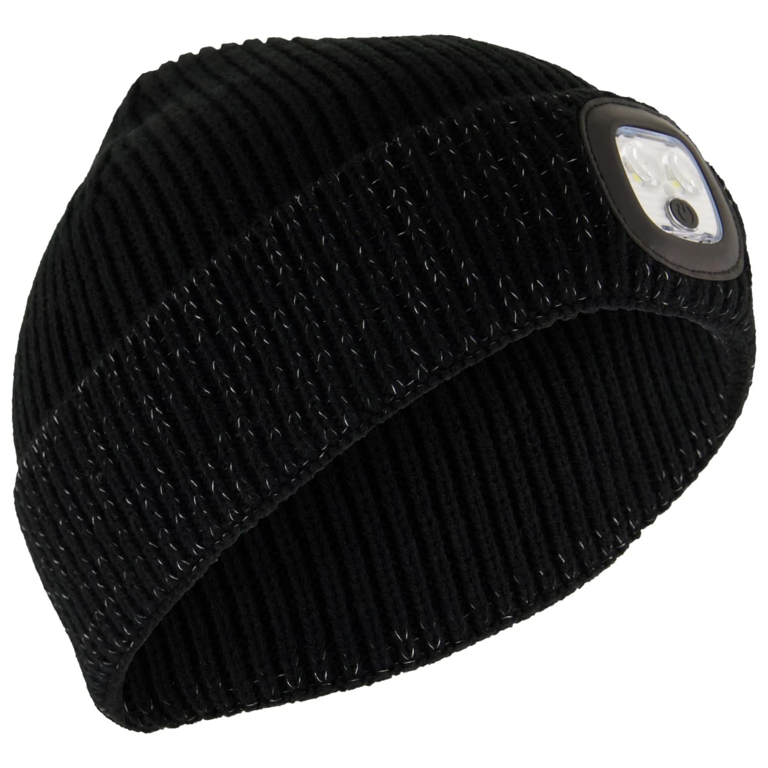 Зимна шапка (beanie) P.A.C. Lumo Reflective Led Beanie - Black