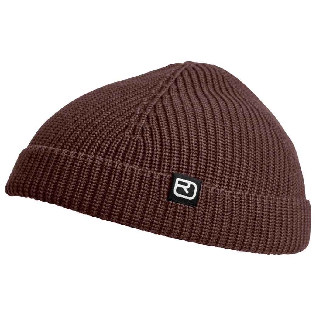 Зимна шапка (beanie) Ortovox Fisherman Beanie - Dark Chestnut