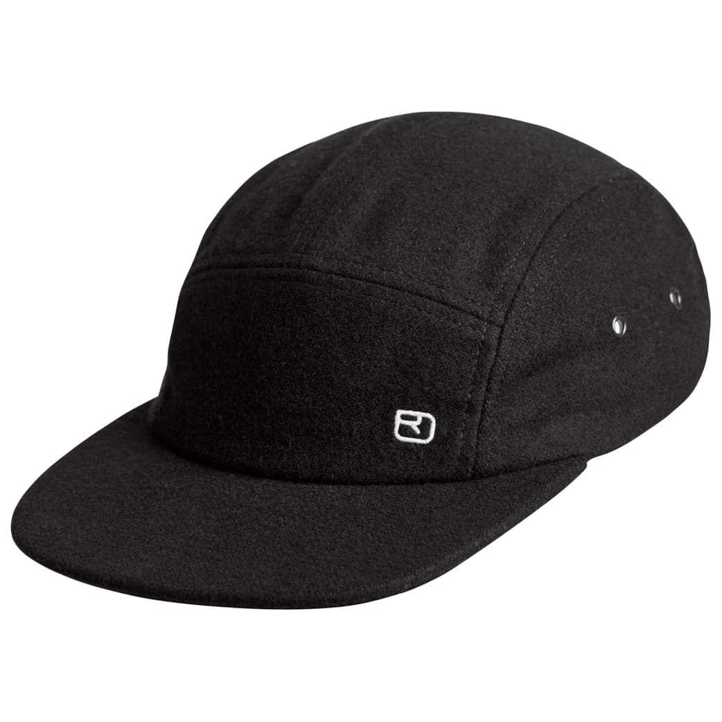 Шапка с козирка Ortovox Wool Cap - Black Raven