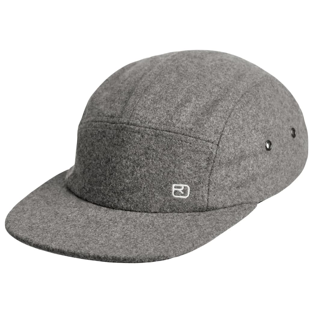Шапка с козирка Ortovox Wool Cap - Grey Blend