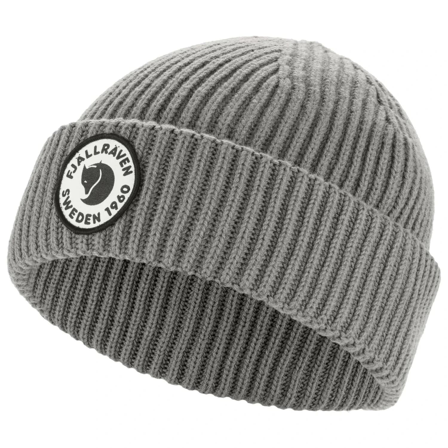 Зимна шапка (beanie) Fjällräven 1960 Lite Logo Hat Beanie - Grey