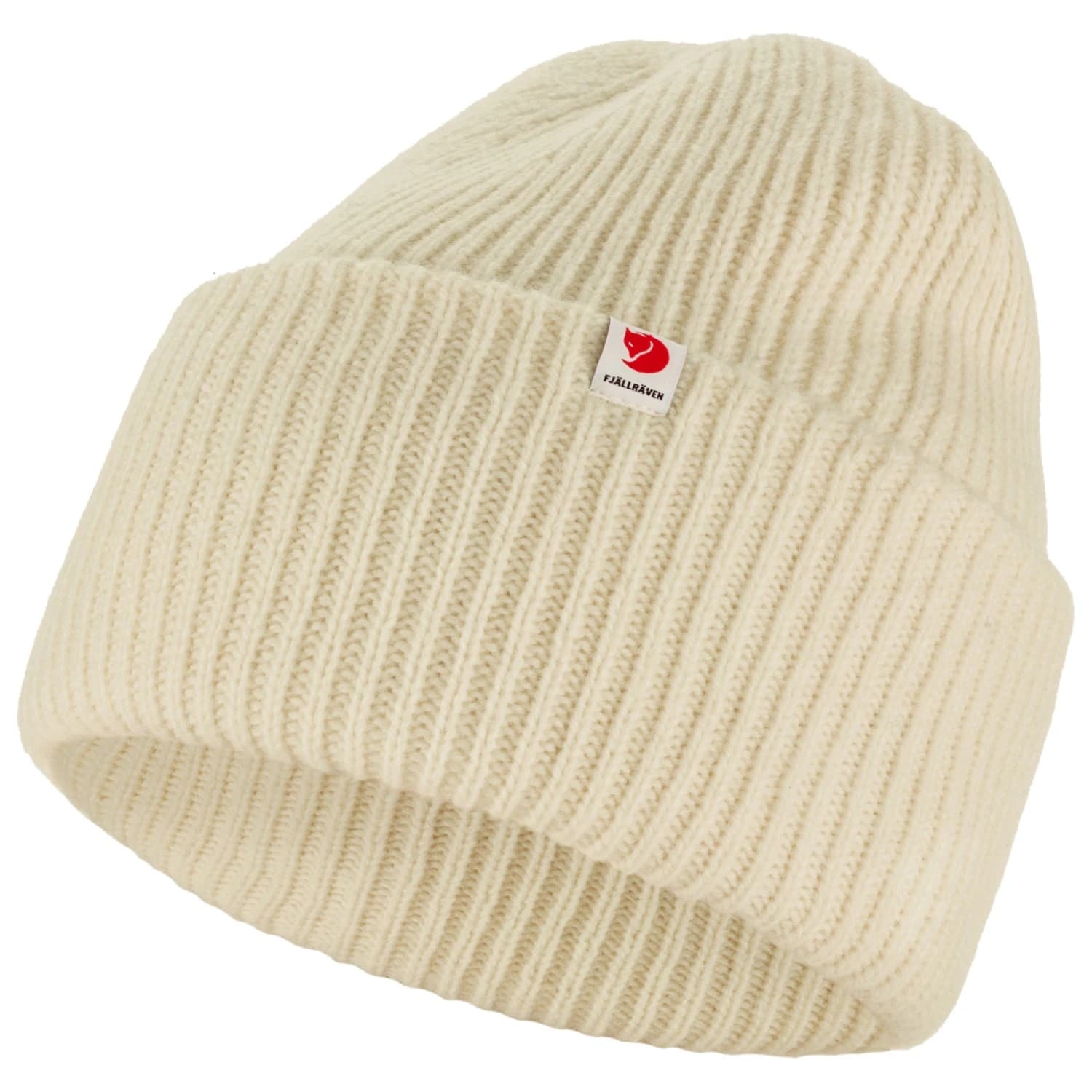 Зимна шапка (beanie) Fjällräven Fjällräven Heavy Beanie - Chalk White