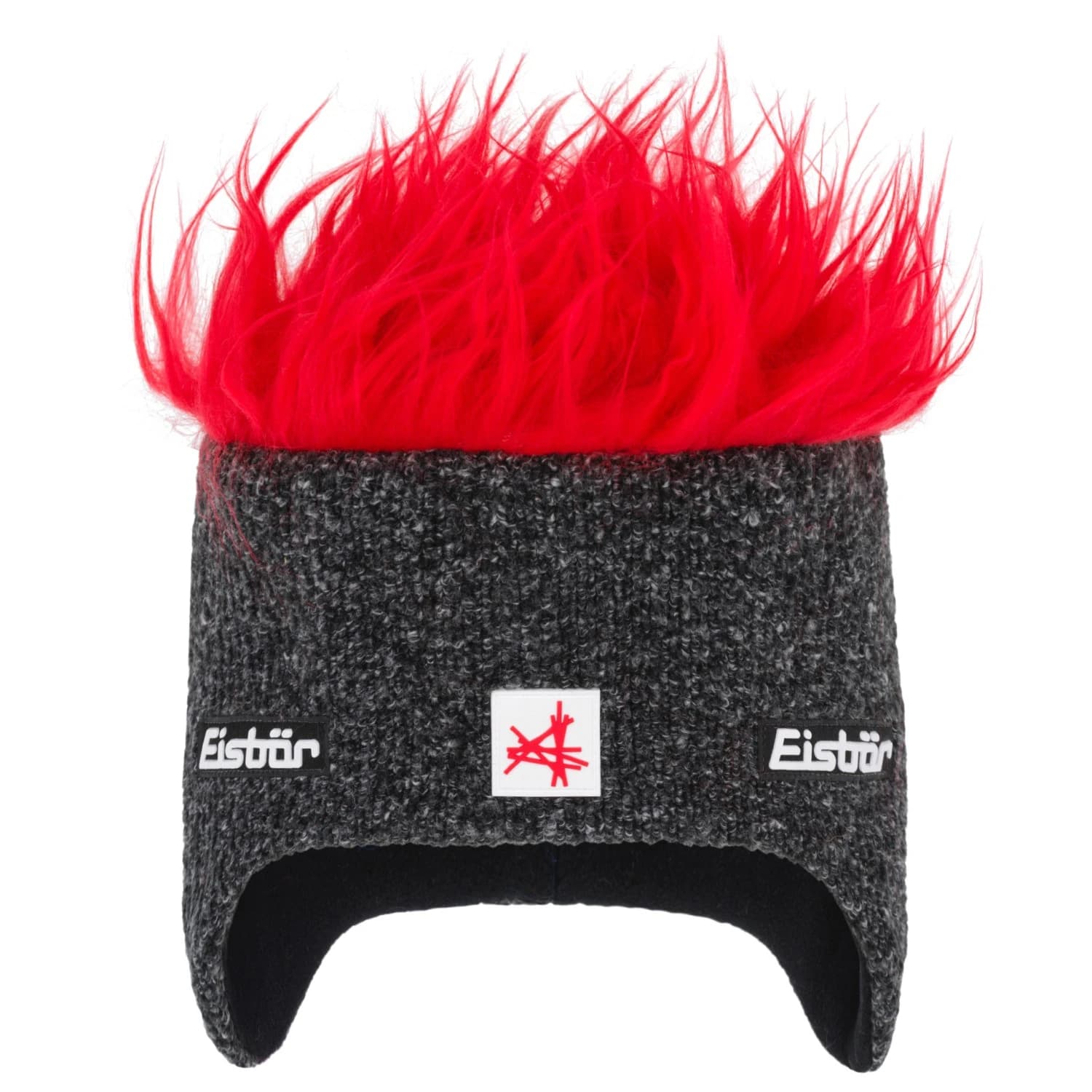 Зимна шапка (beanie) Eisbär Cocker Mütze Ski Austria Beanie - Grafit / Red