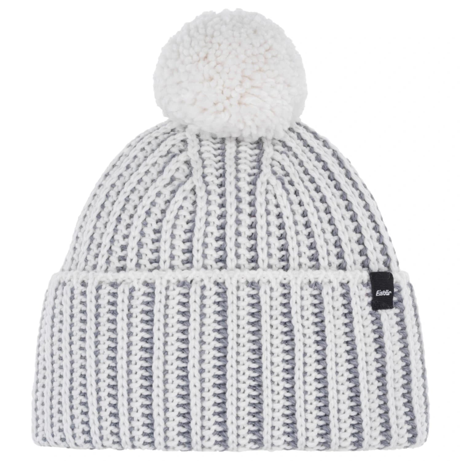 Зимна шапка (beanie) Eisbär Ronda Pompon Beanie - White / Grey
