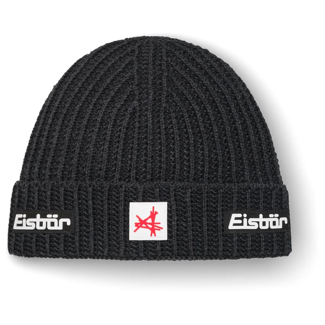Зимна шапка (beanie) Eisbär Sorrak Mütze Ski Austria Beanie - Grafit / Schwarz
