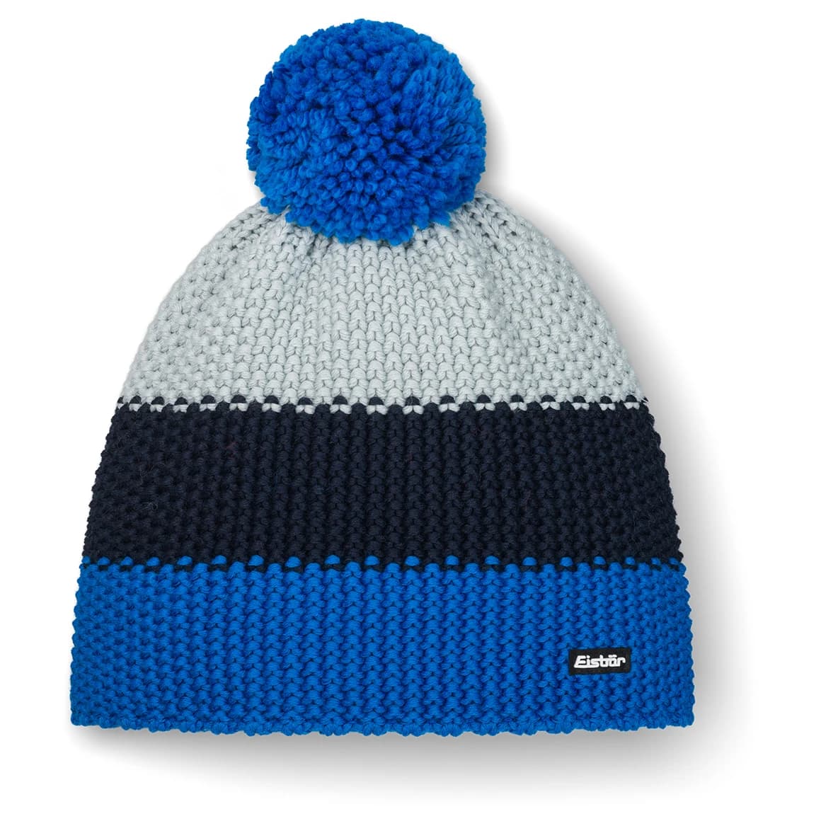 Зимна шапка (beanie) Eisbär Star Pompon Beanie - Horizon Blue / Nacht / Fjord