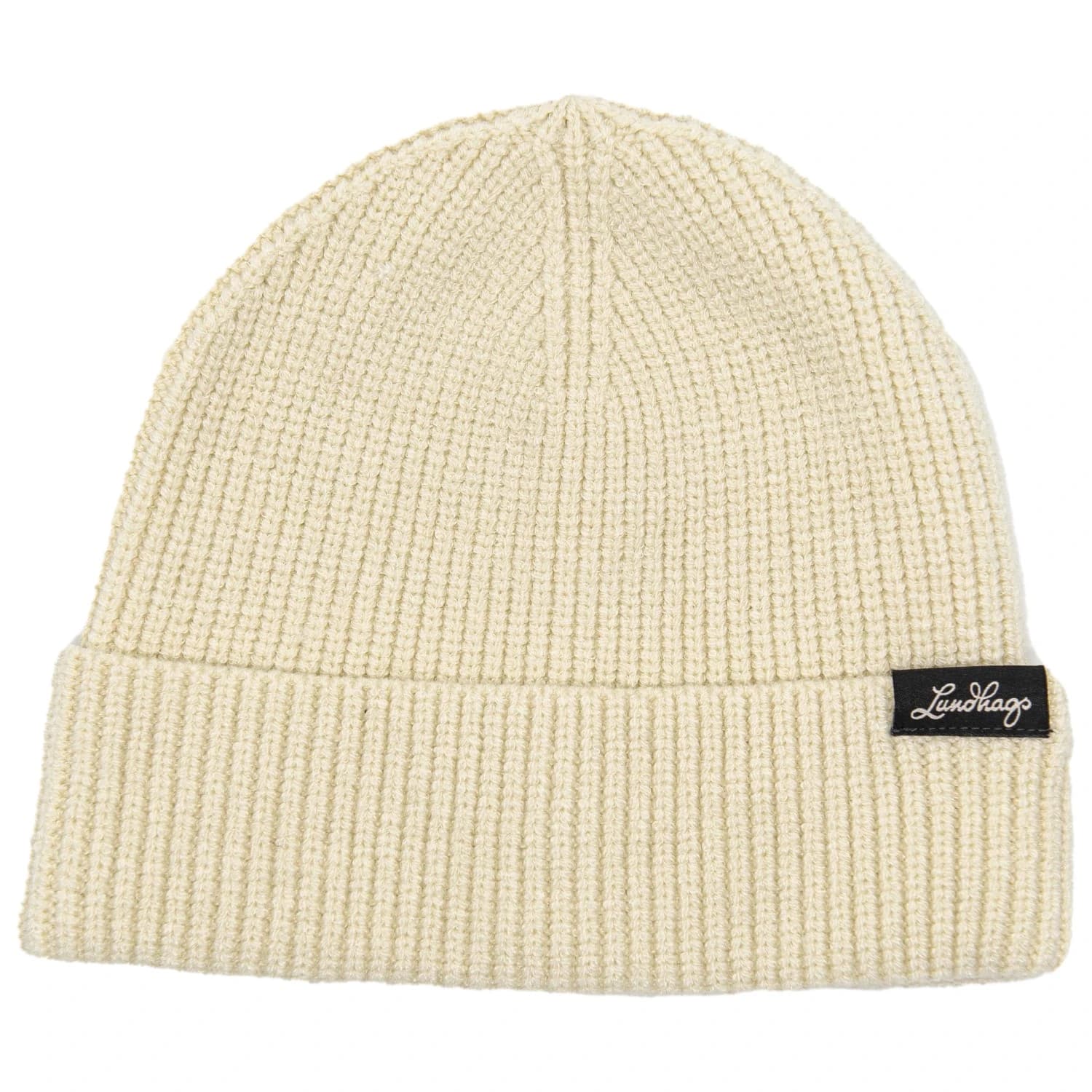 Зимна шапка (beanie) Lundhags Core Ribbed Beanie - Chalk White