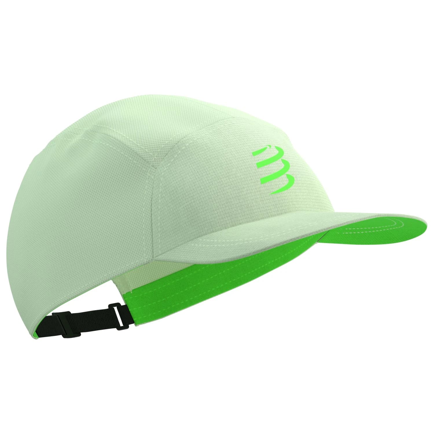Шапка с козирка Compressport 5 Panel Cap - Lime