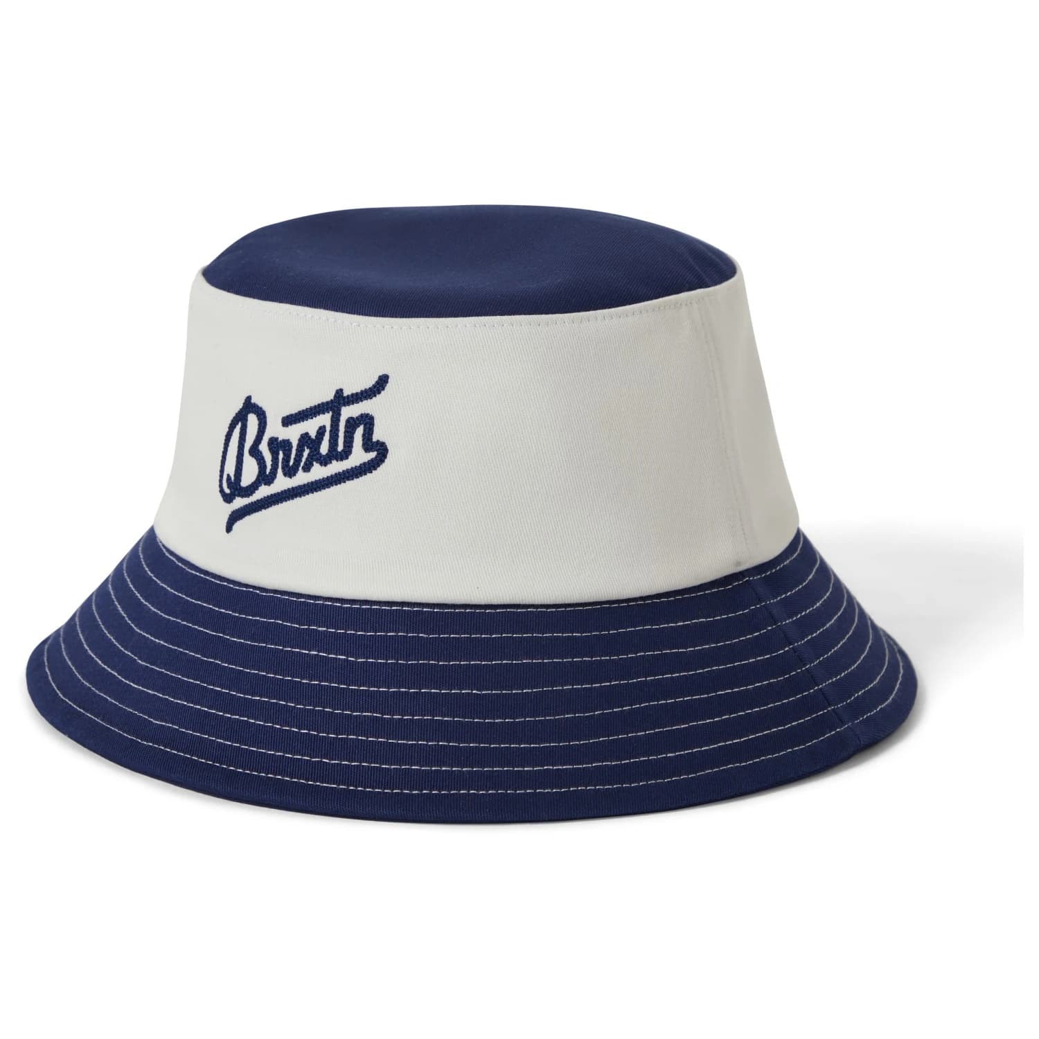 Шапка Brixton Eldon Packable Bucket Hat - Midnight Blue / Off White
