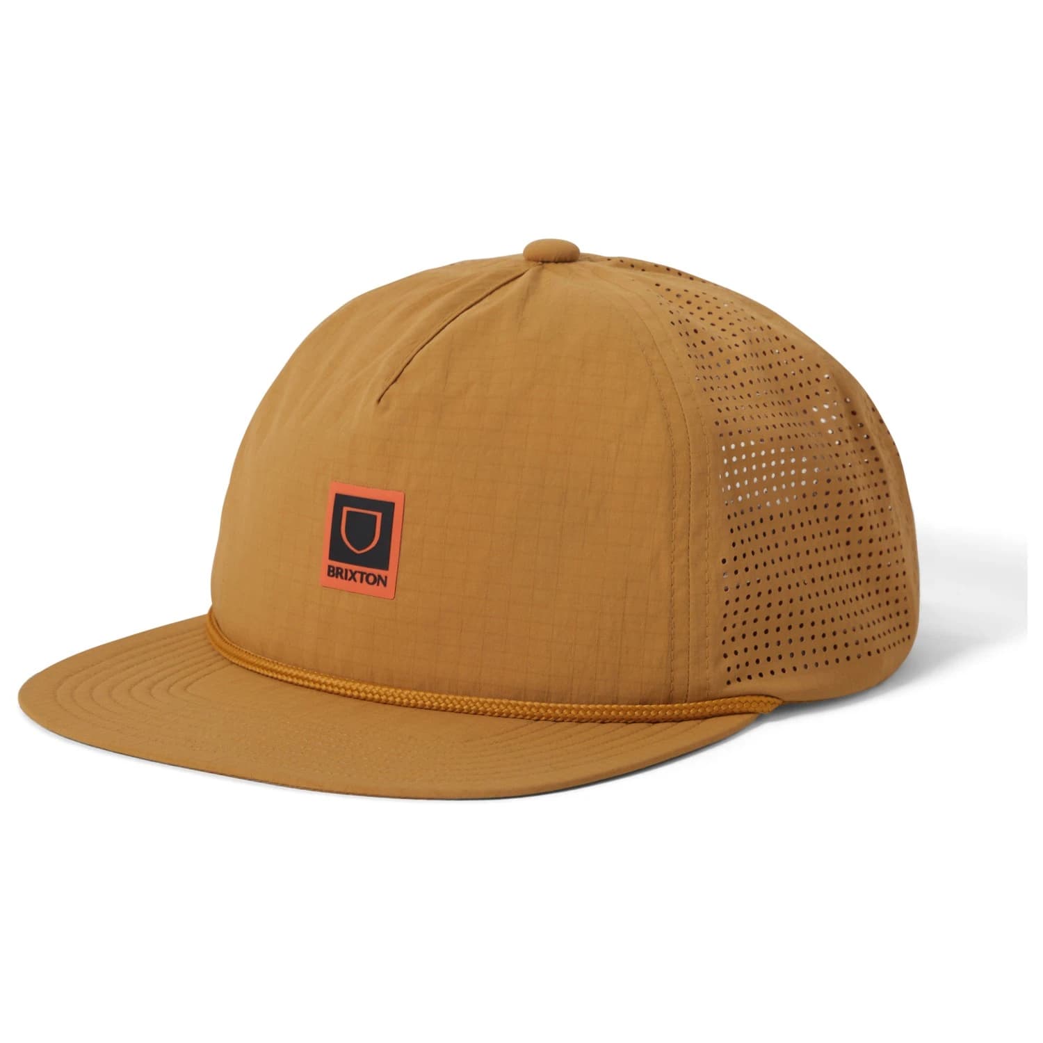 Шапка с козирка Brixton Journey Medium Profile Performance Snapback Cap - Copper