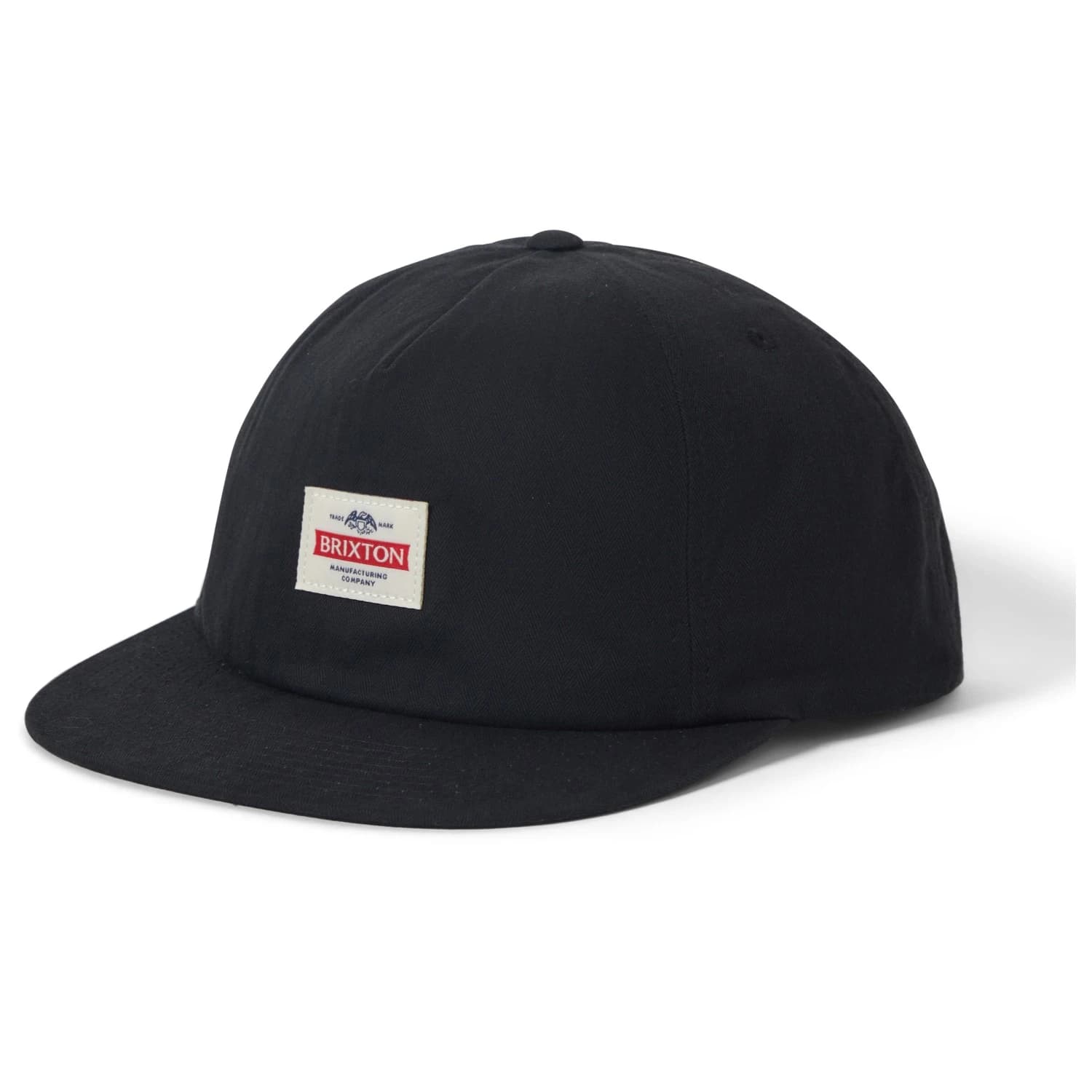 Шапка с козирка Brixton Pinnacle High Profile Snapback Cap - Washed Black