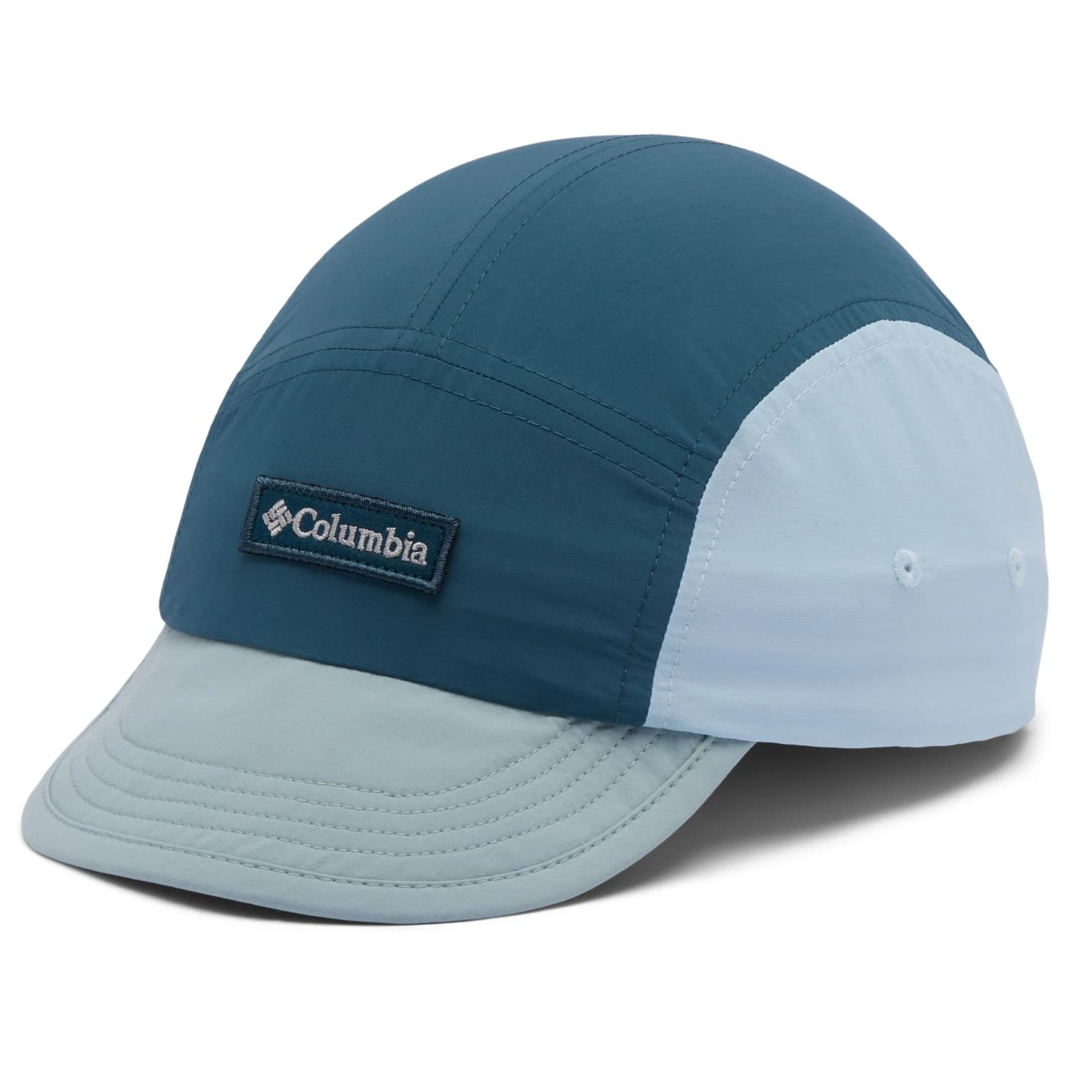 Детска шапка с козирка Columbia Kid's Camp Charlie Youth 5 Panel Hat Cap - Everblue / Crushed Blue / Marine Light
