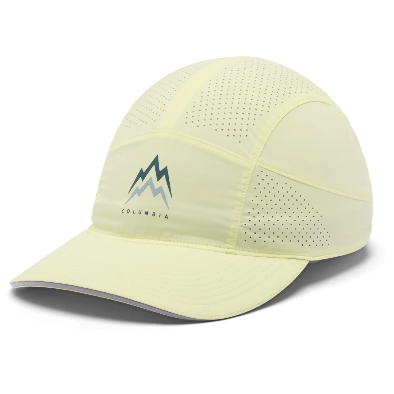 Шапка с козирка Columbia Speed Trail Ball Cap - Citron Haze / Mountains