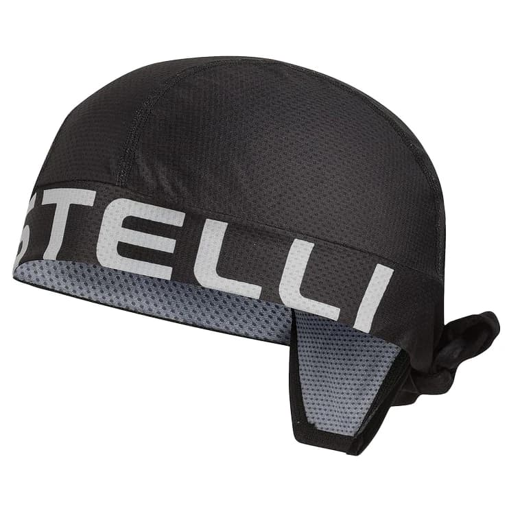 Шапка за колоездене Castelli Bandana Cycling cap - Black / White
