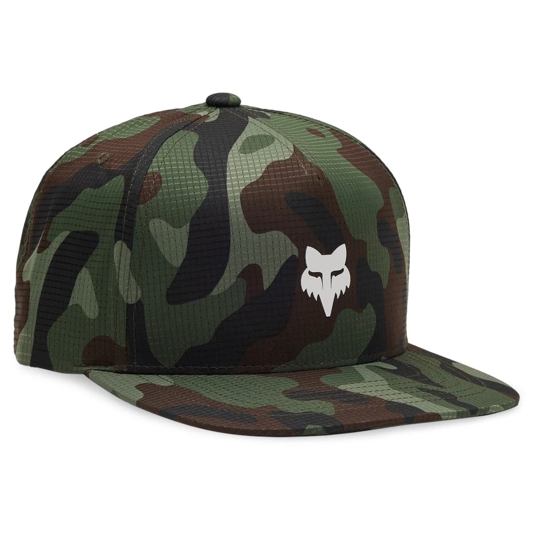 Мъжка шапка с козирка Fox racing Fox Head Camo Tech SB Hat Cap - Green Camo