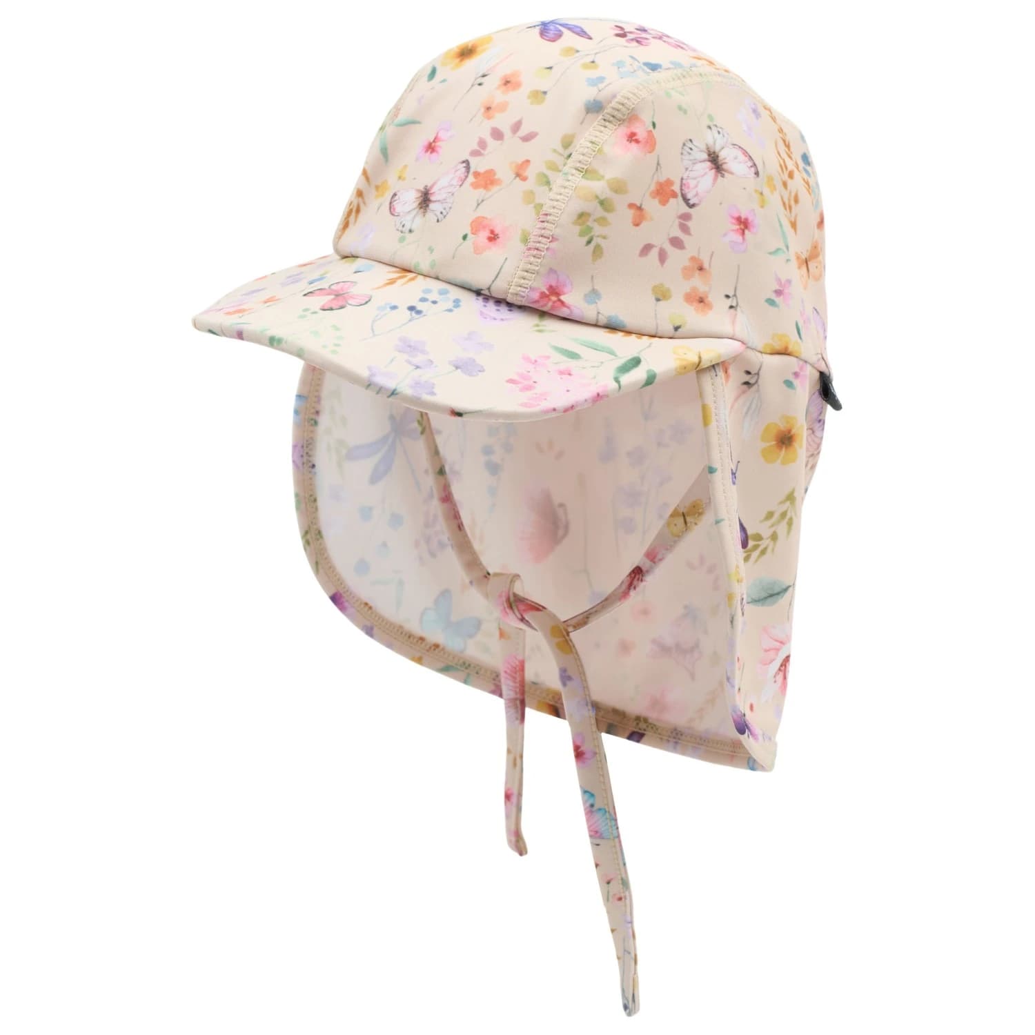 Детска шапка с козирка Mikk-line Kid's Swim Hat UV AOP Cap - Butterfly AOP