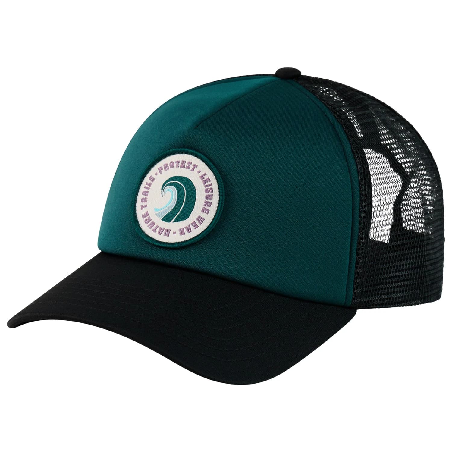 Мъжка шапка с козирка Protest PRTBadger Trucker Cap - Dark Teal