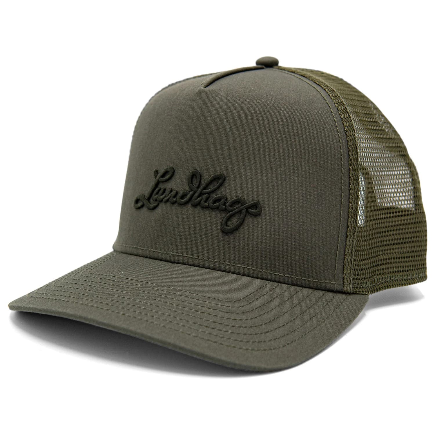 Шапка с козирка Lundhags Trucker Cap - Forest Green