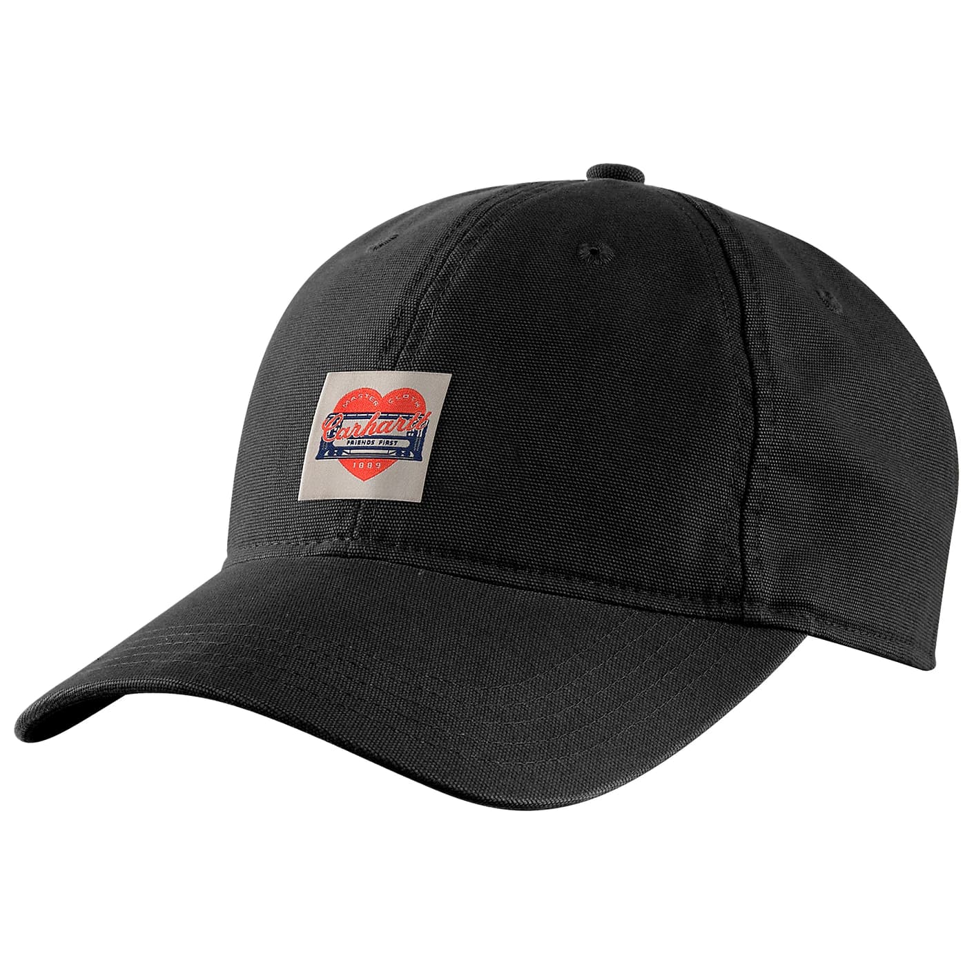 Дамска шапка с козирка Carhartt Women's Heart Patch Canvas Cap - Black