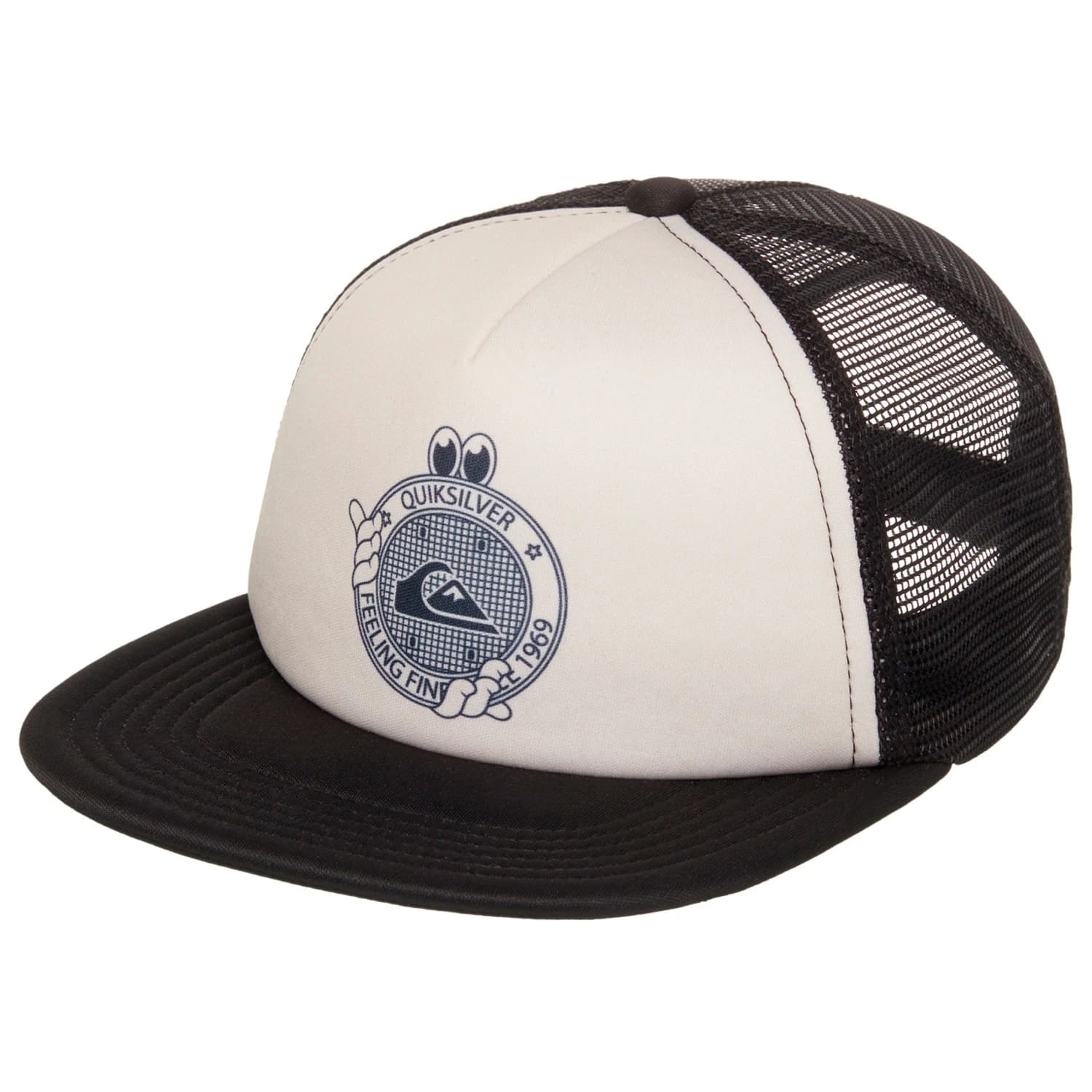 Детска шапка с козирка Quiksilver Kid's Classic Foam Trucker 2 Cap - Black