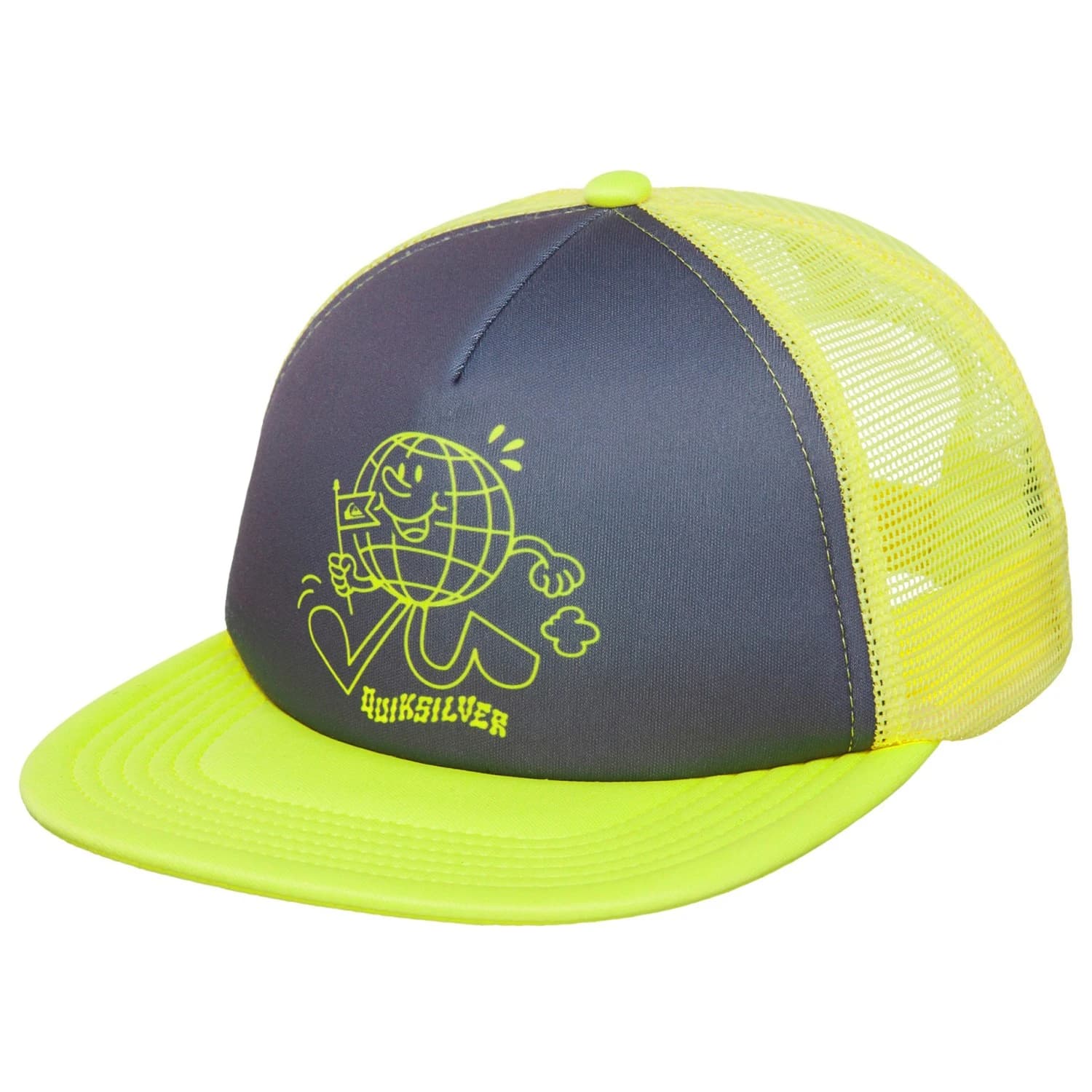 Детска шапка с козирка Quiksilver Kid's Classic Foam Trucker 2 Cap - Iron Gate