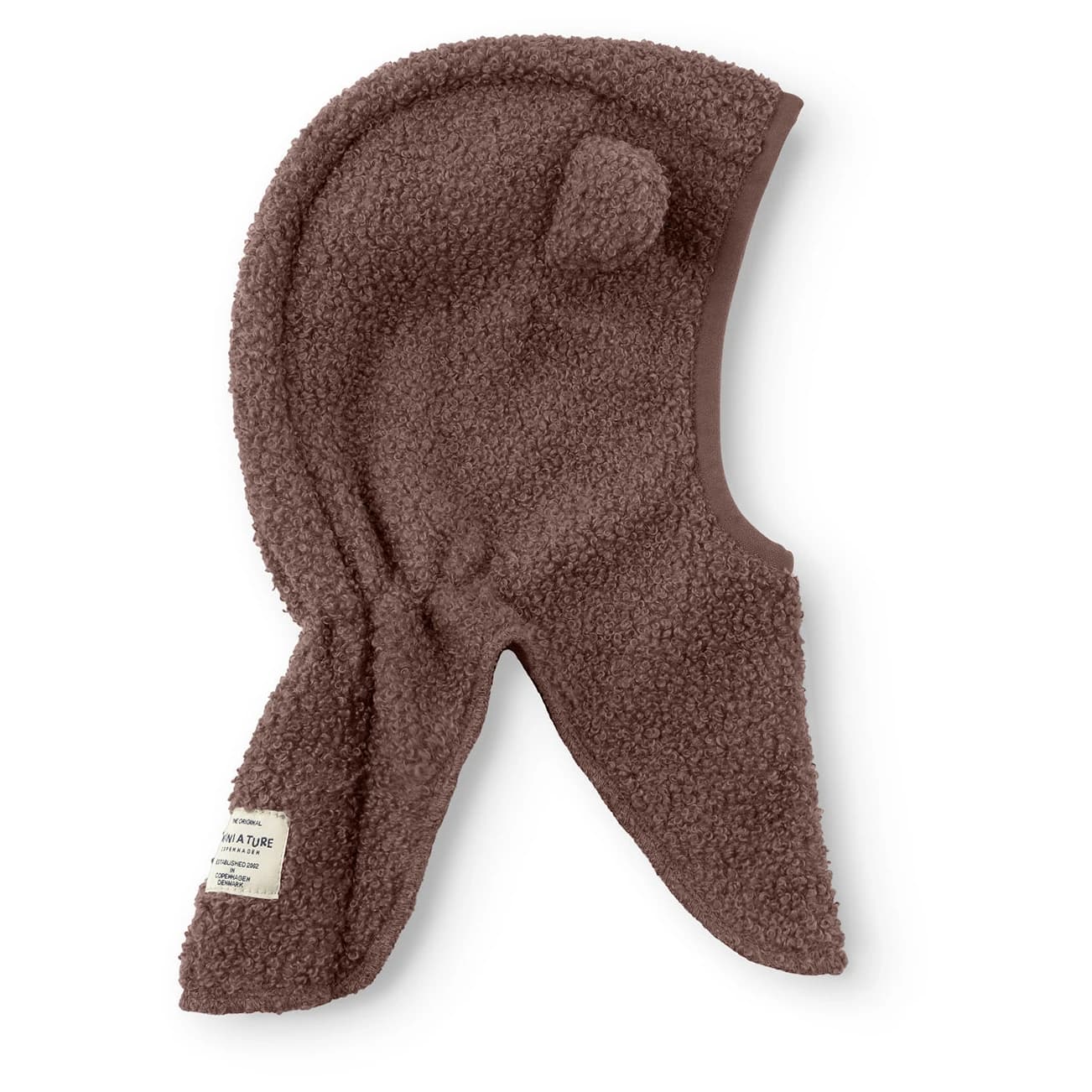 Детска зимна шапка (beanie) Mini A Ture Kid's Matjeffi Beanie - Peppercorn Plum