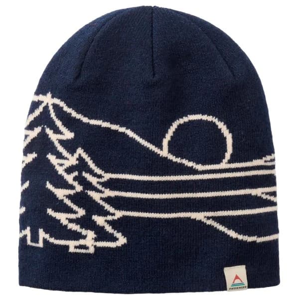 Зимна шапка (beanie) Passenger Logo Beanie - Rich Navy