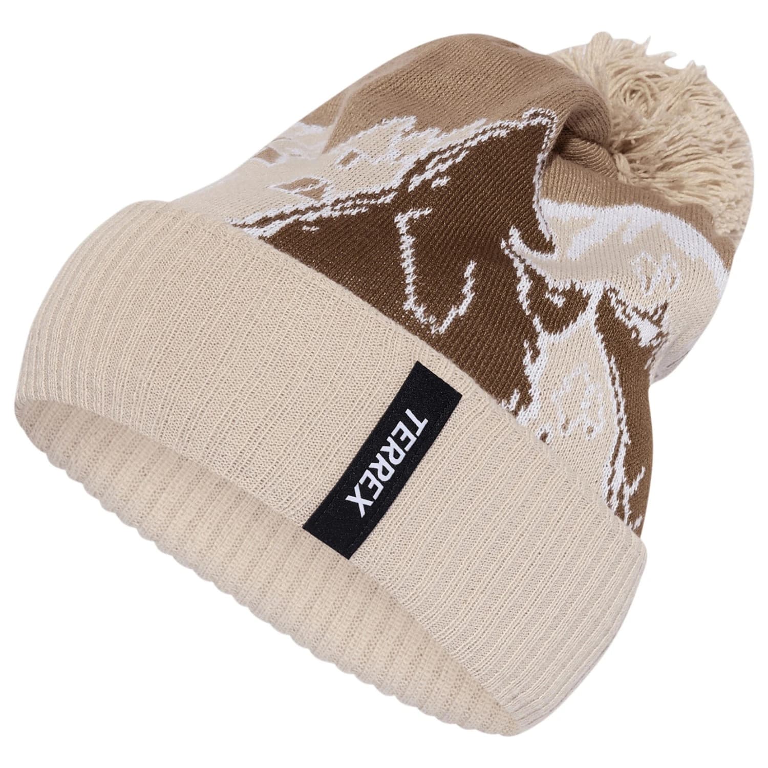 Зимна шапка (beanie) Adidas terrex Xplore Pom Beanie - Wonder Alumina / Earth Strata