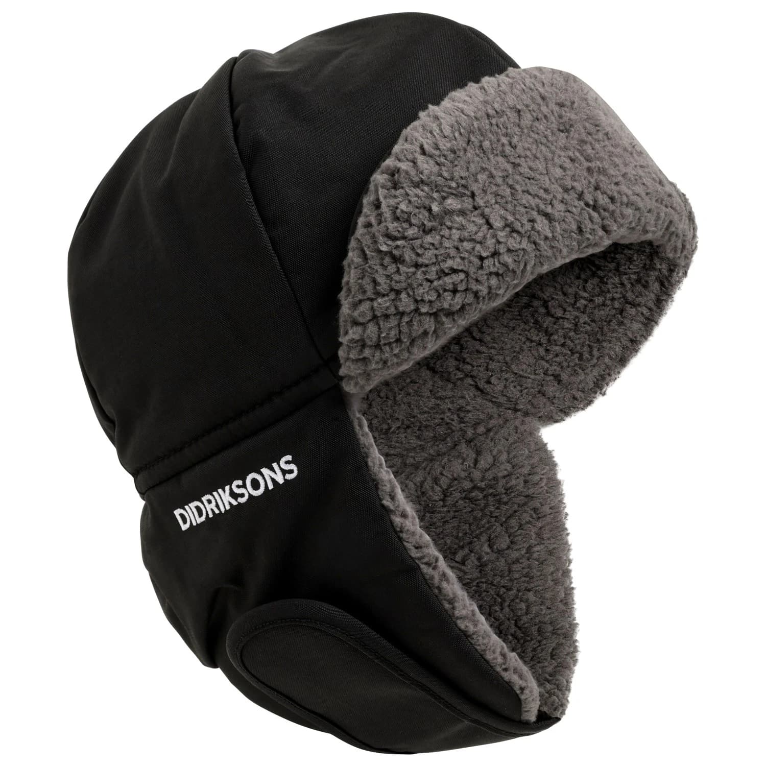 Детска зимна шапка (beanie) Didriksons Kid's Biggles Cap Beanie - Black