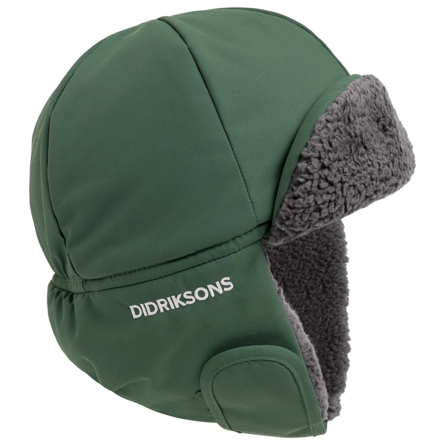 Детска зимна шапка (beanie) Didriksons Kid's Biggles Cap Beanie - Dark Moss