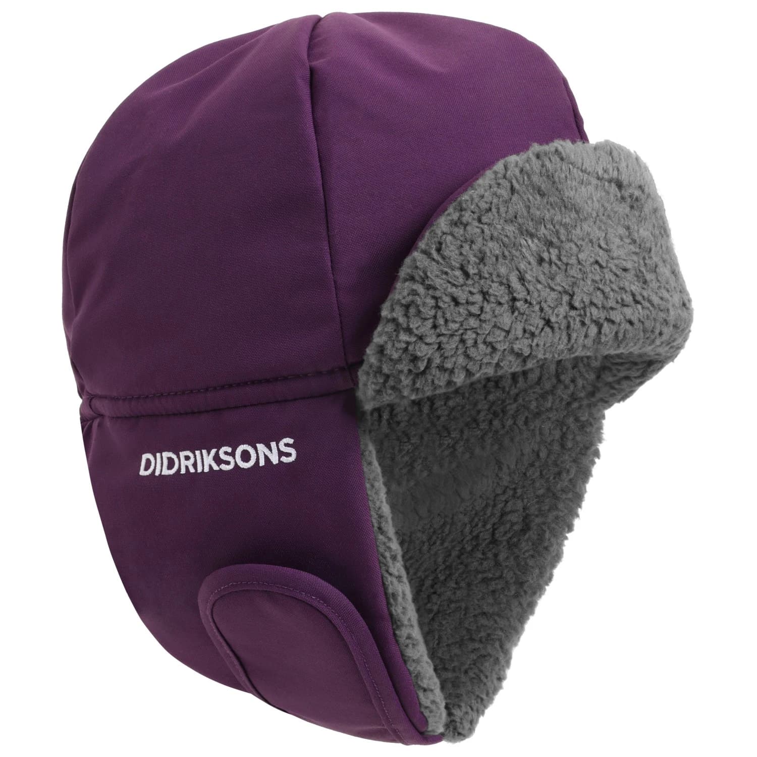 Детска зимна шапка (beanie) Didriksons Kid's Biggles Cap Beanie - Northen Purple