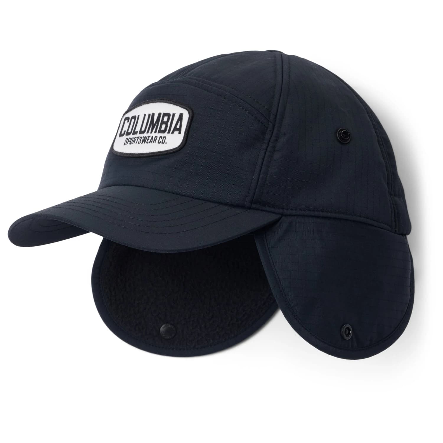 Шапка с козирка Columbia Landroamer Ear Flap Cap - Black / Working Badge