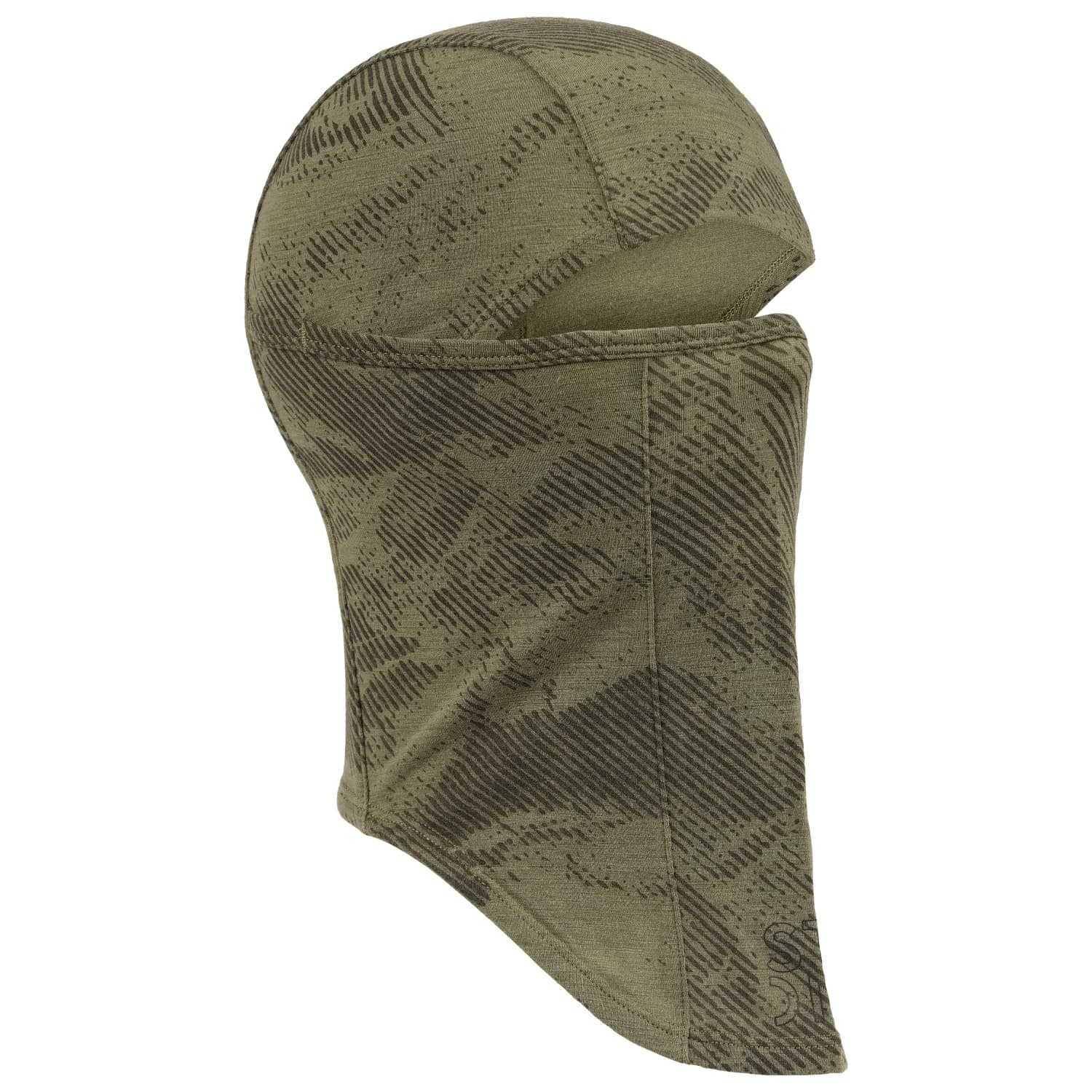 Балаклава Stoic Merino150 SadjemSt. II Balaclava - Olive Green / Aop