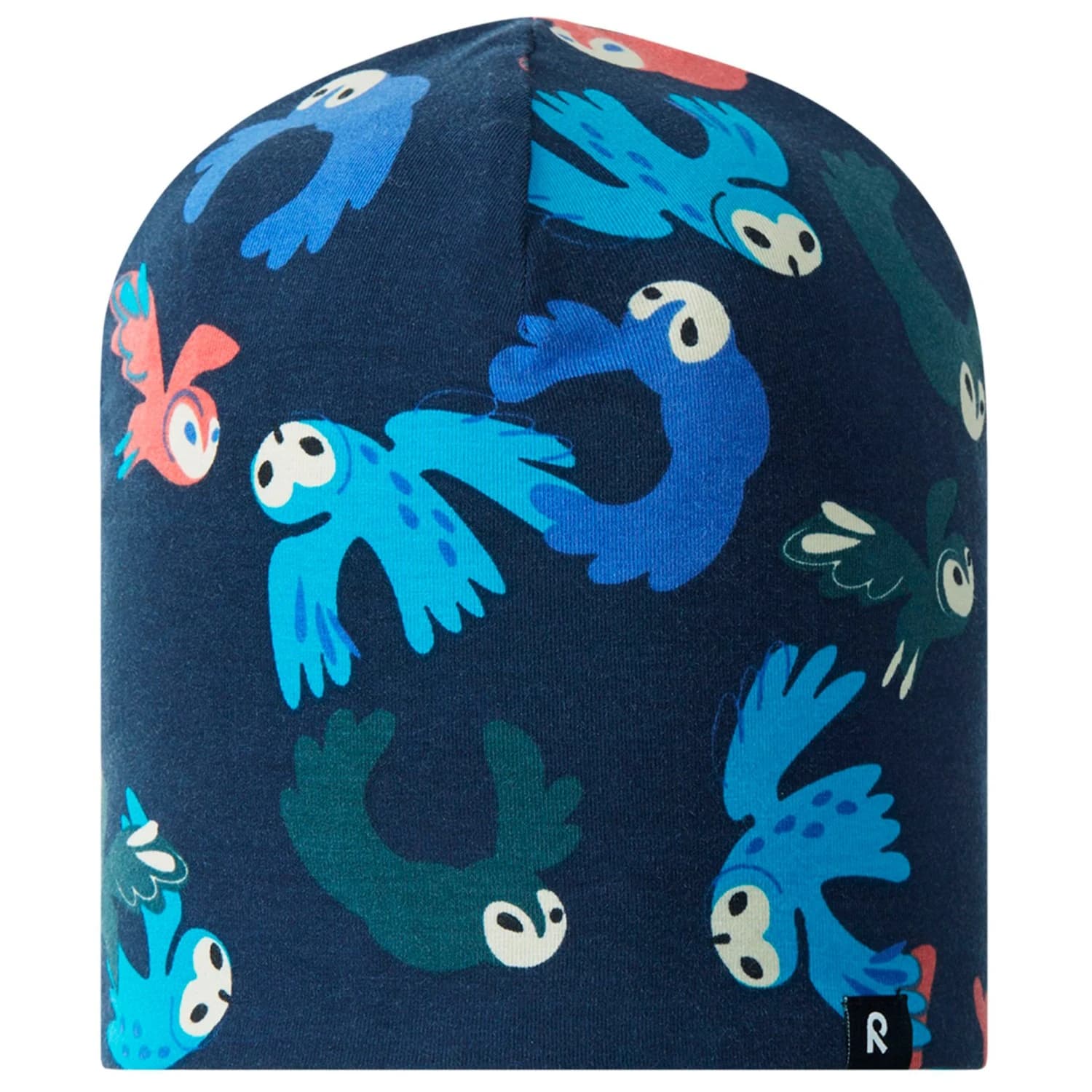 Детска зимна шапка (beanie) Reima Kid's Tanssi Beanie Print Beanie - Navy
