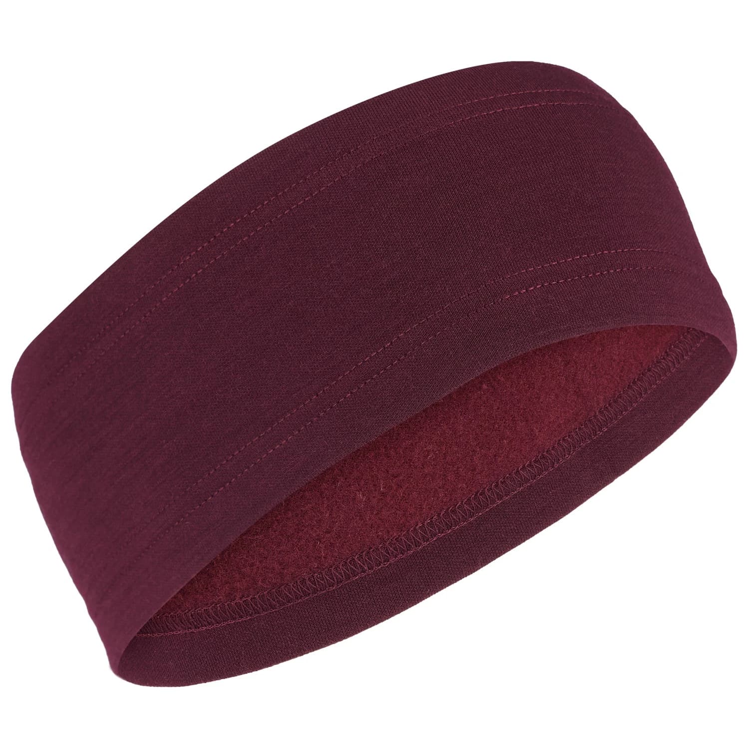 Лента за глава Stoic MerinoFleece270 KuolpaLightSt. Headband - Dark Plum Red