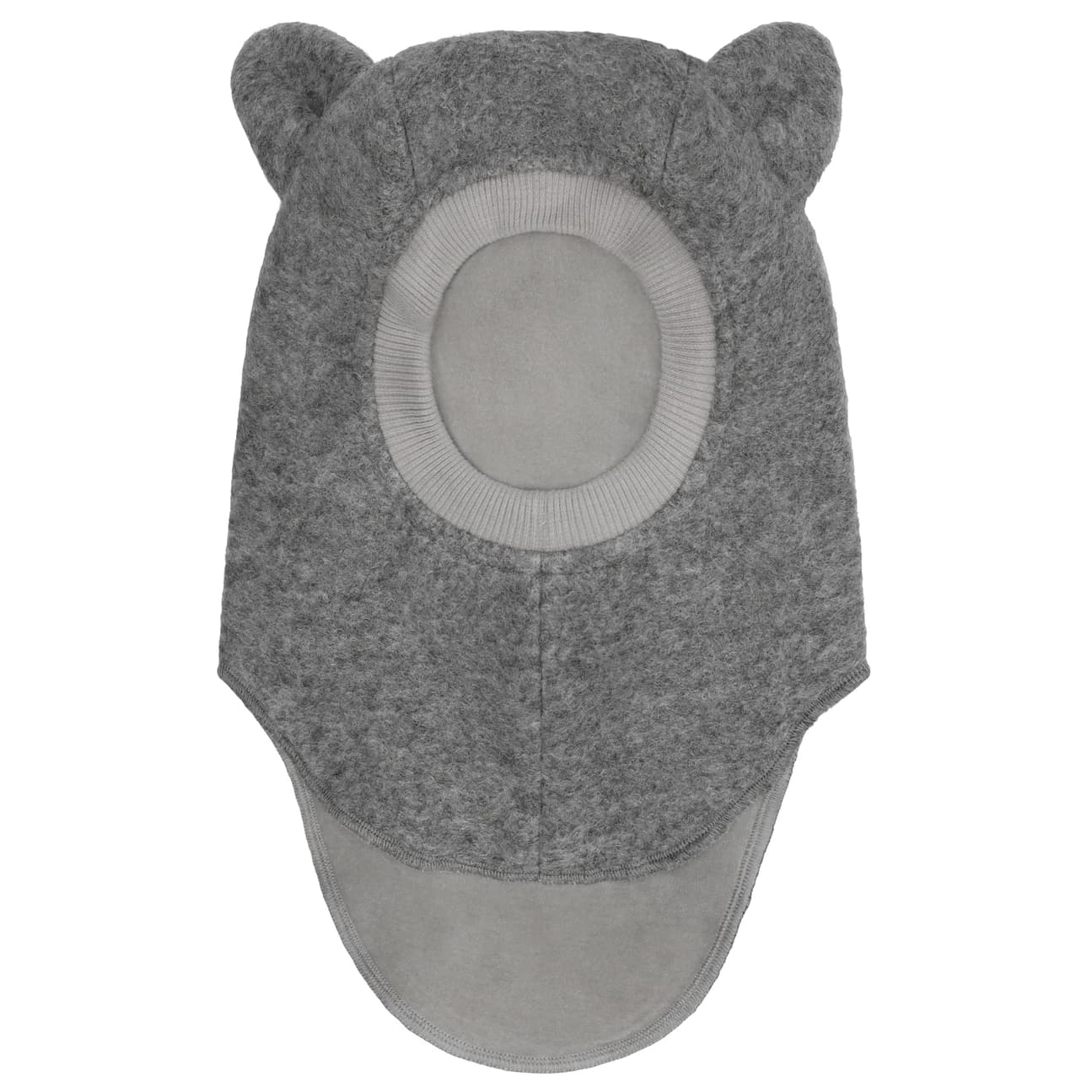 Детска зимна шапка (beanie) Huttelihut Kid's Balaclava Ears Wool Balaclava - Medium Grey Melange