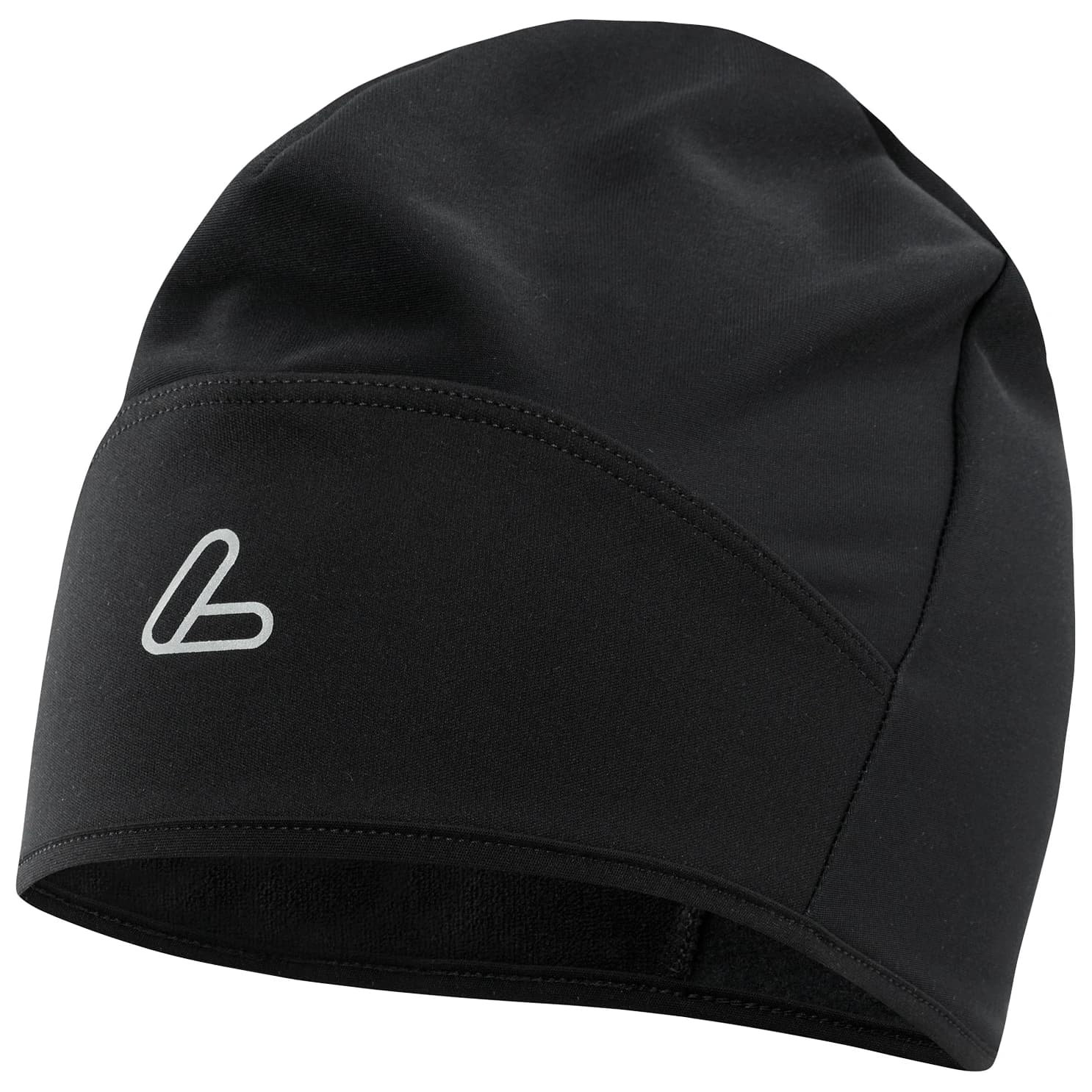 Зимна шапка (beanie) Löffler Airblocc Hat Flaps Beanie - Black