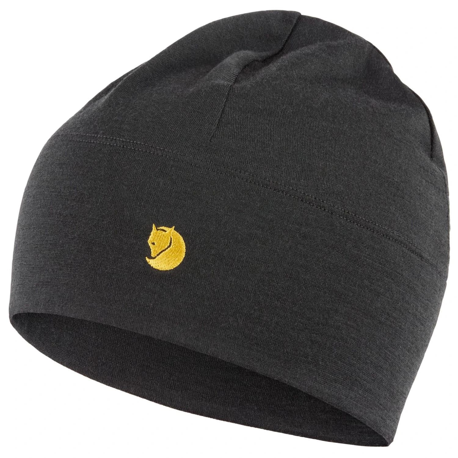 Зимна шапка (beanie) Fjällräven Bergtagen Merino Beanie - Black