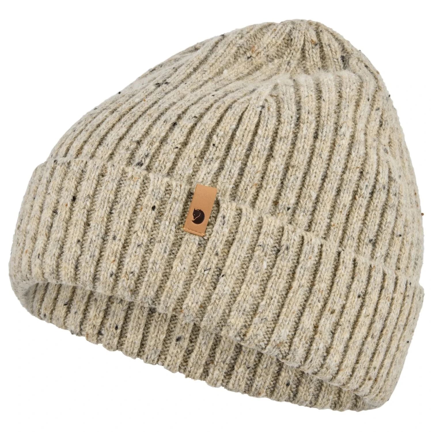 Зимна шапка (beanie) Fjällräven Övik Neps Beanie - Light Beige