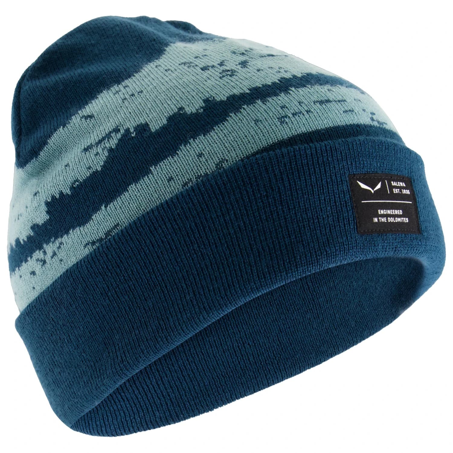 Зимна шапка (beanie) Salewa Logo Beanie - Pond Blue