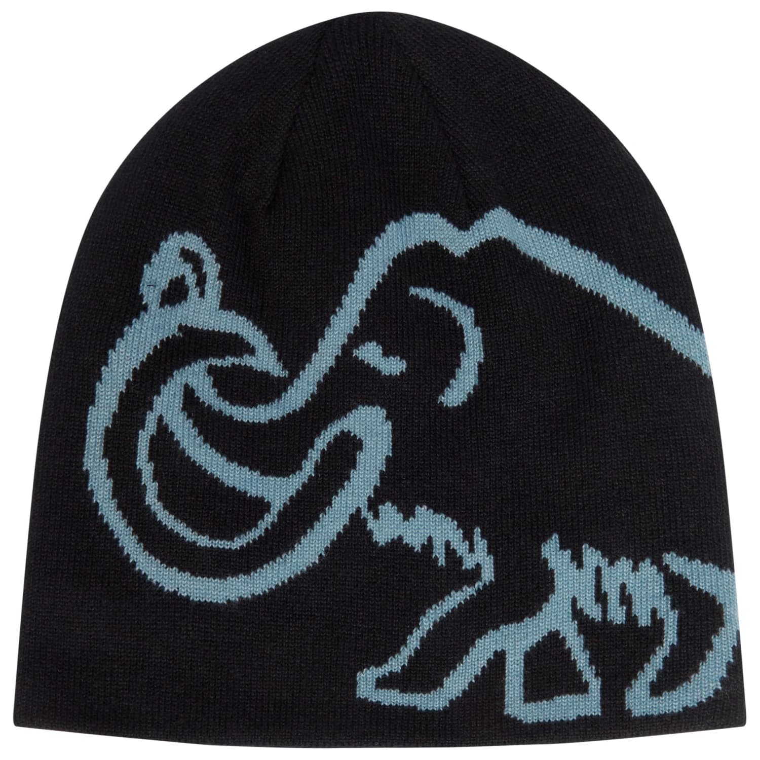 Зимна шапка (beanie) Mammut Mammut Logo Beanie Reversible Beanie - Black / Strata