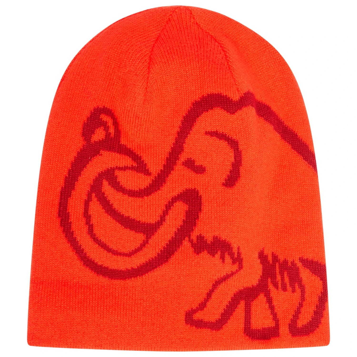 Зимна шапка (beanie) Mammut Mammut Logo Beanie Reversible Beanie - Mammut Red / Dark Mammut Red