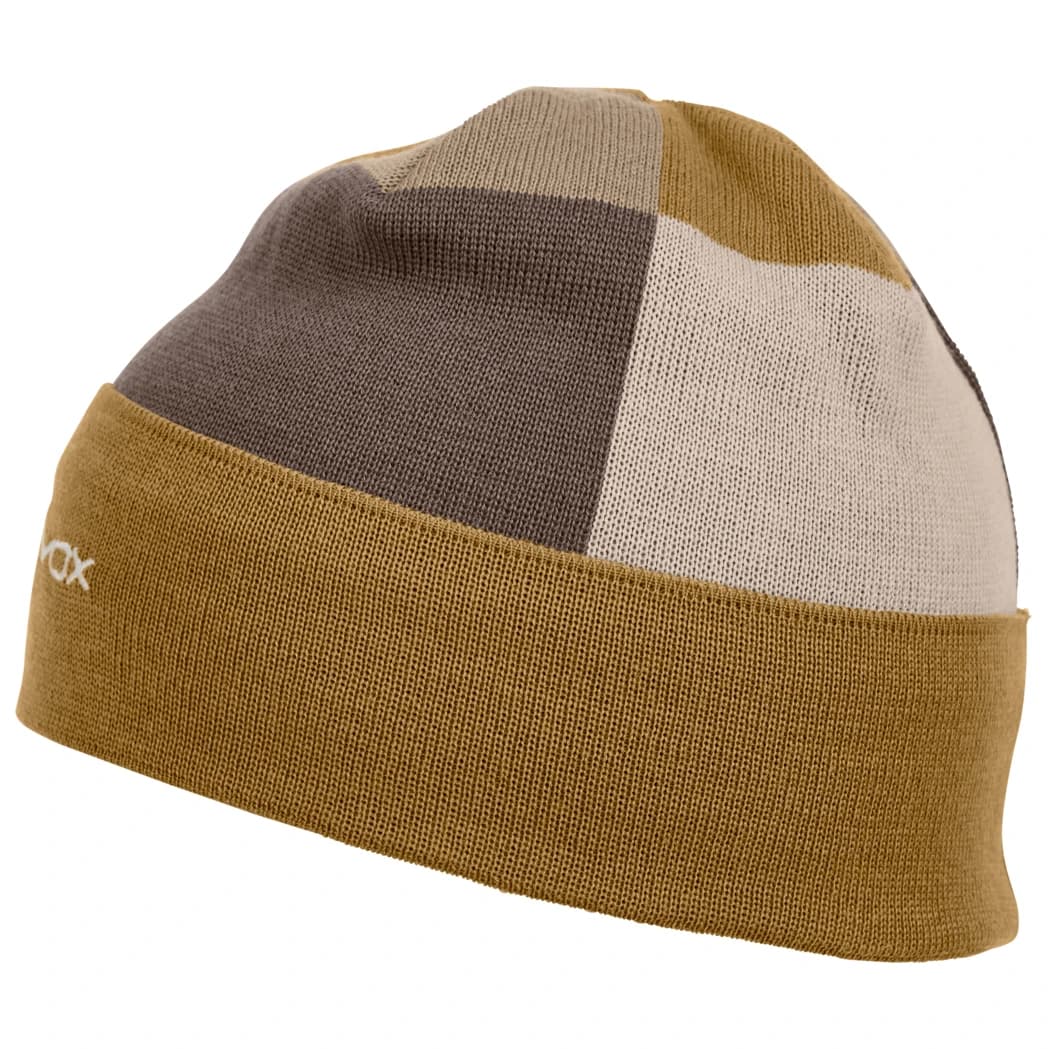 Зимна шапка (beanie) Ortovox Patchwork Beanie - Wild Cumin