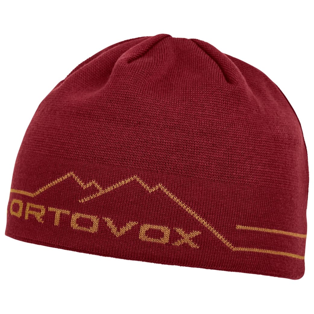 Зимна шапка (beanie) Ortovox Peak Beanie - Red Malbec